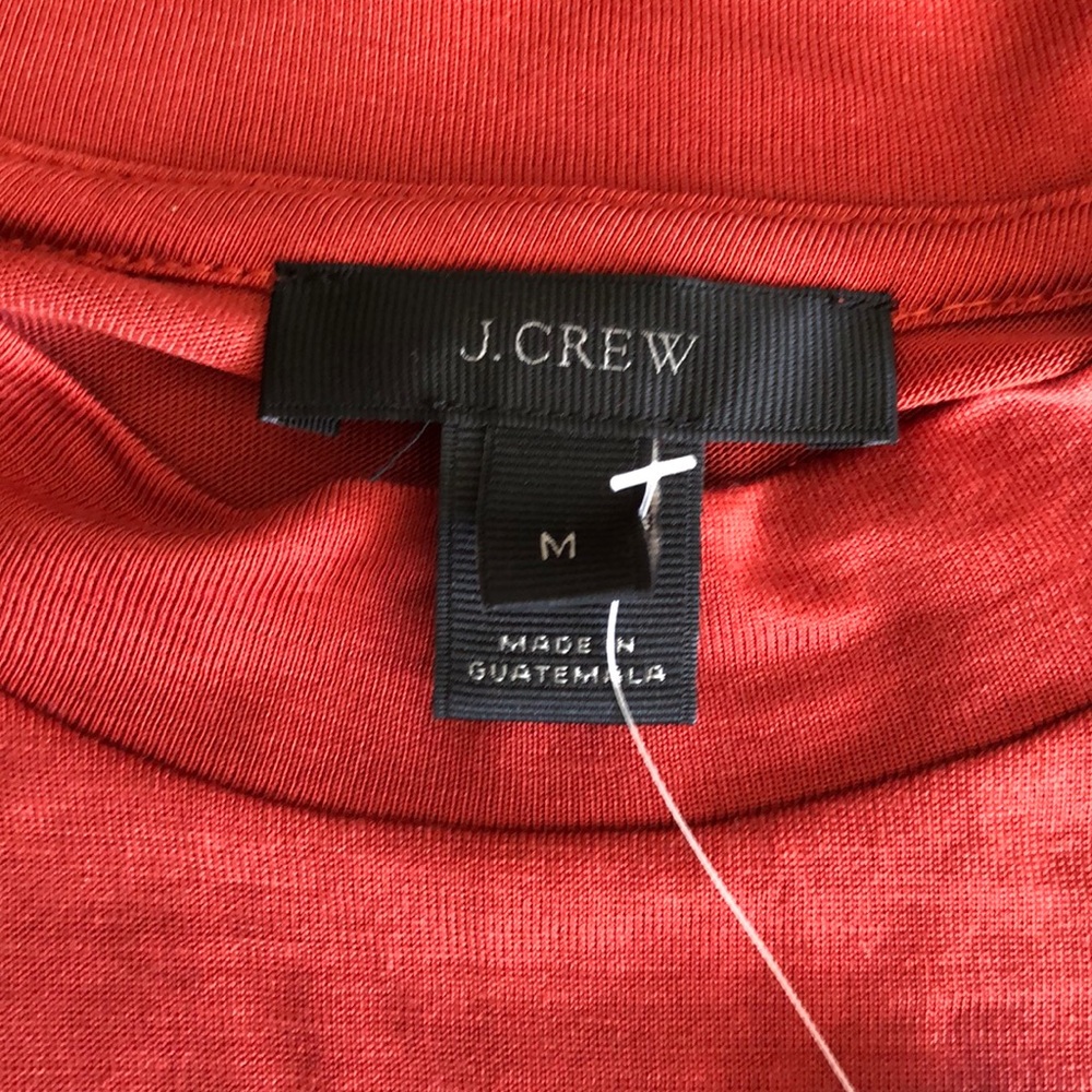 J Crew Mock Neck Tee - Picture 3 of 4